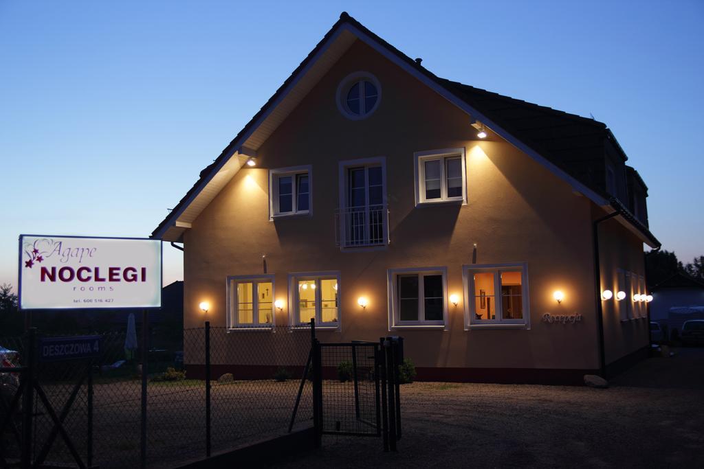 Noclegi Agape Szczecin-Plonia Exterior photo